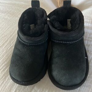 UGG Black Sheepskin Boots